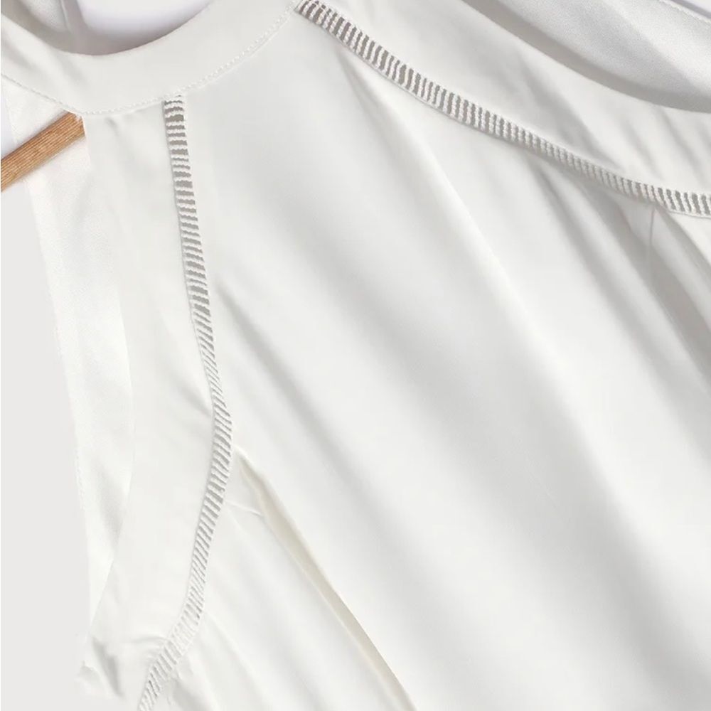 Lulu's White Halter Midi Dress - Picture 6 of 16